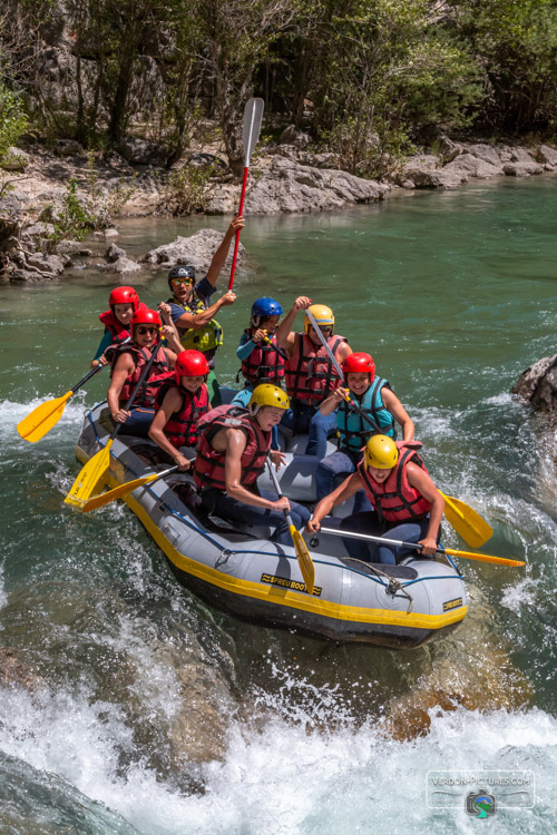 photo raft rafting verdon